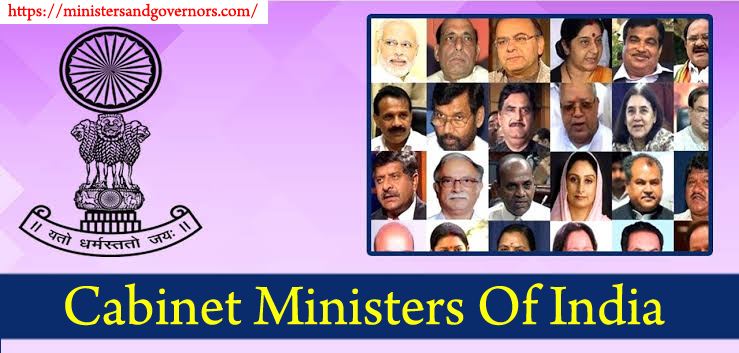 Cabinet Ministers Of India